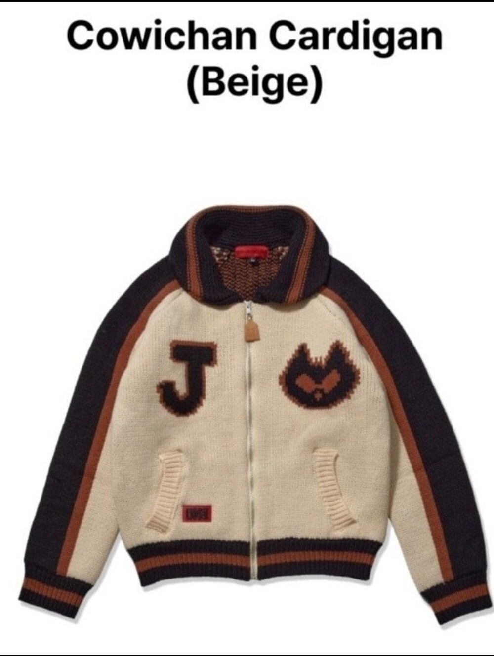 BTS J-hope Hope on the Stage Tour Merch Weverse Cowichan Cardigan Jhope